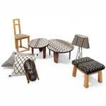 Eclectic Bohemian Furniture. Afro-Bohemian benchses, ottomans and tables by MORETTINA®