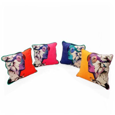 KASBAH VISION Collection - Glasses Berber Woman Cushion 60x60cm