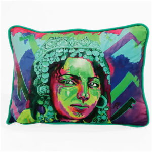 KASBAH VISION Collection - Psyco Berber Woman Cushion 40x60cm