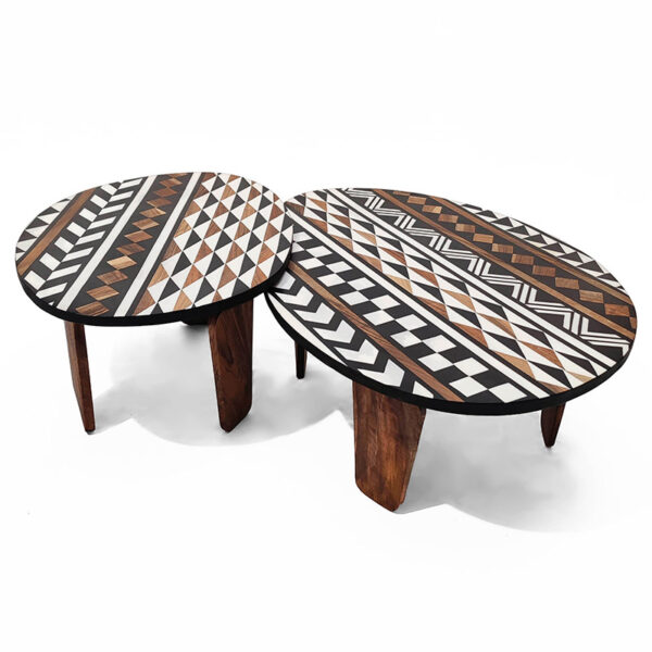 KASBAH AFRO Collection -Tiébélé Low Table B - Image 8
