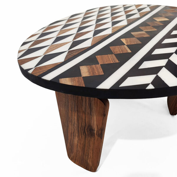KASBAH AFRO Collection -Tiébélé Low Tables Set AB - Image 11