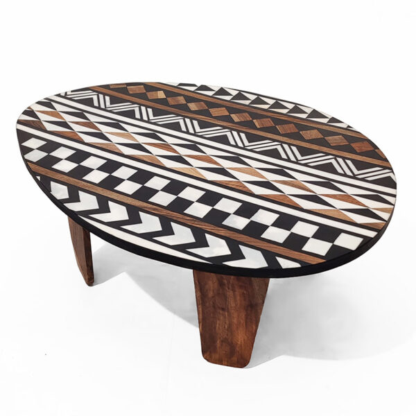 KASBAH AFRO Collection -Tiébélé Low Table B - Image 5