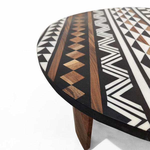 KASBAH AFRO Collection -Tiébélé Low Table B - Image 6