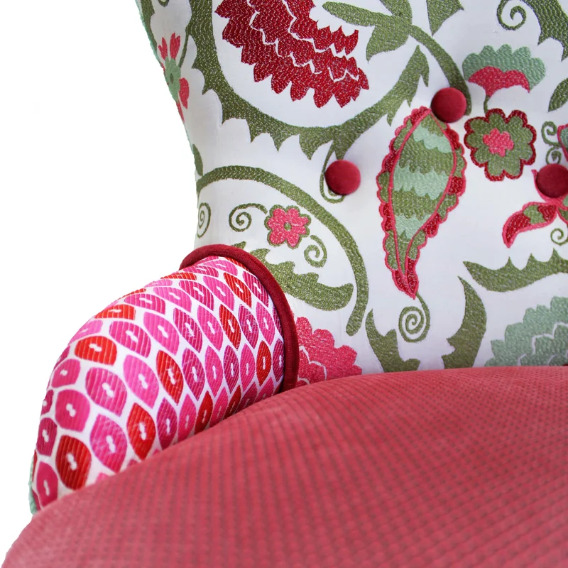 Pink tiny armchair by MORETTINA DESIGN