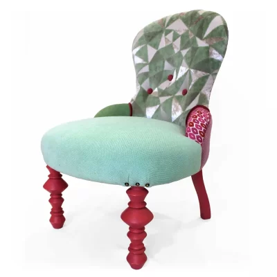 Playful baroque contemporary design. Contessa Bice - Refined armchair - Mediterranean Style Furniture
