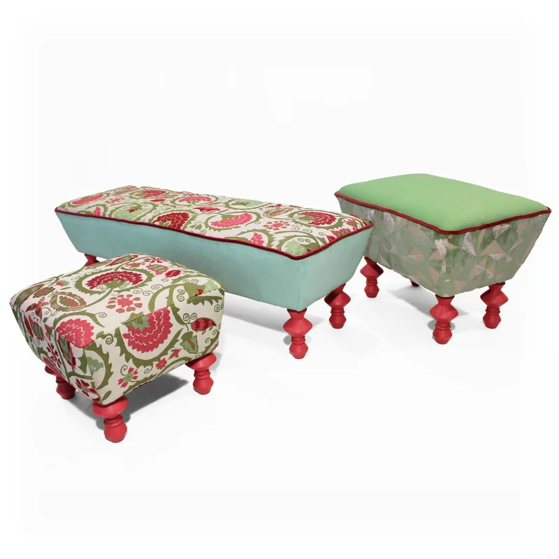 Playful baroque contemporary design. CONTESSA BICE COLLECTION. Playful cozy benches design BY MORETTINA