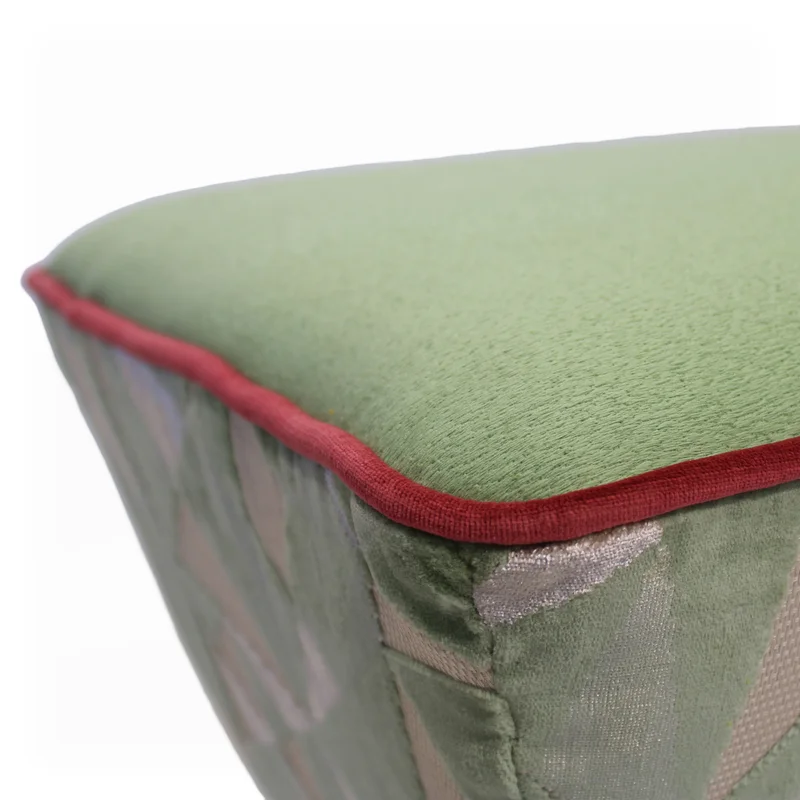Playful baroque contemporary design. Contessa Bice - Elegant Ottoman By MORETTINA DESIGN