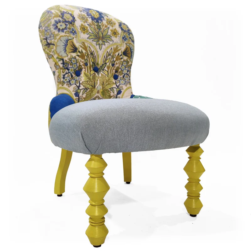 Playful baroque contemporary design. Cozy armchair italian design by Silvia Chiabrera