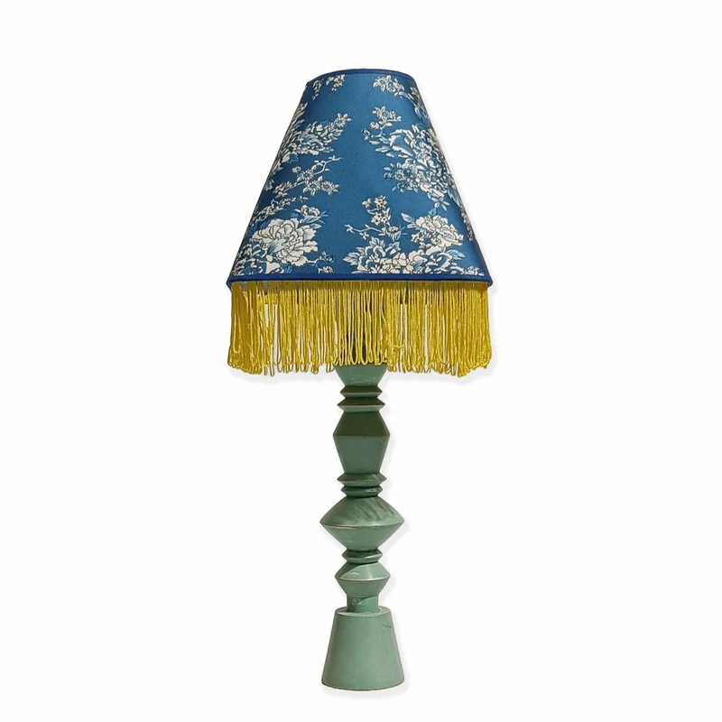 Playful baroque contemporary design. CONTESSA bedside lamp.