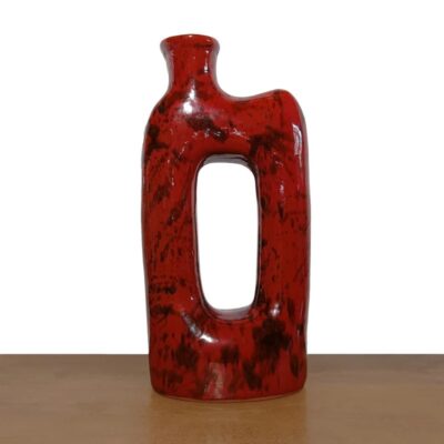 Contemporary Red Vase - MORETTINA DESIGN