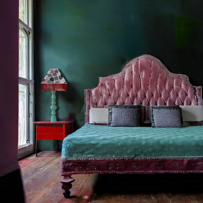 Playful baroque contemporary design with CONTESSA Collection: playful cozy lamps design for bedside tables