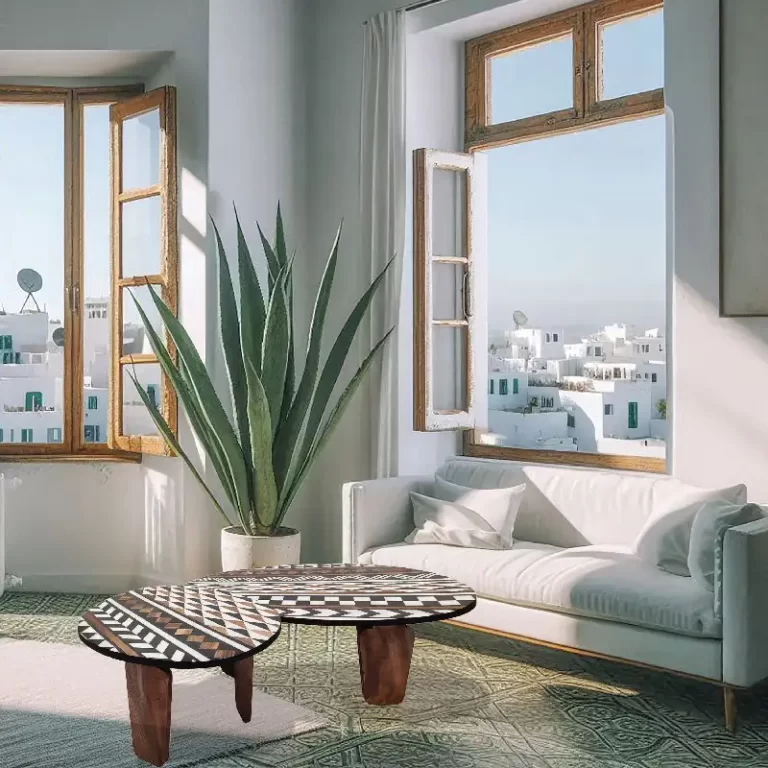 Afro Tribal Style Interior -Low Tables by MORETTINA®