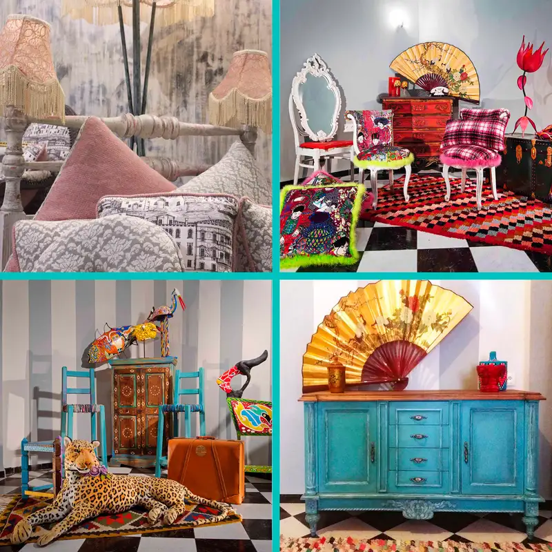Mediterranean Mix & Match Furniture Style By MORETTINA®. Eclectic Bohemian Furniture