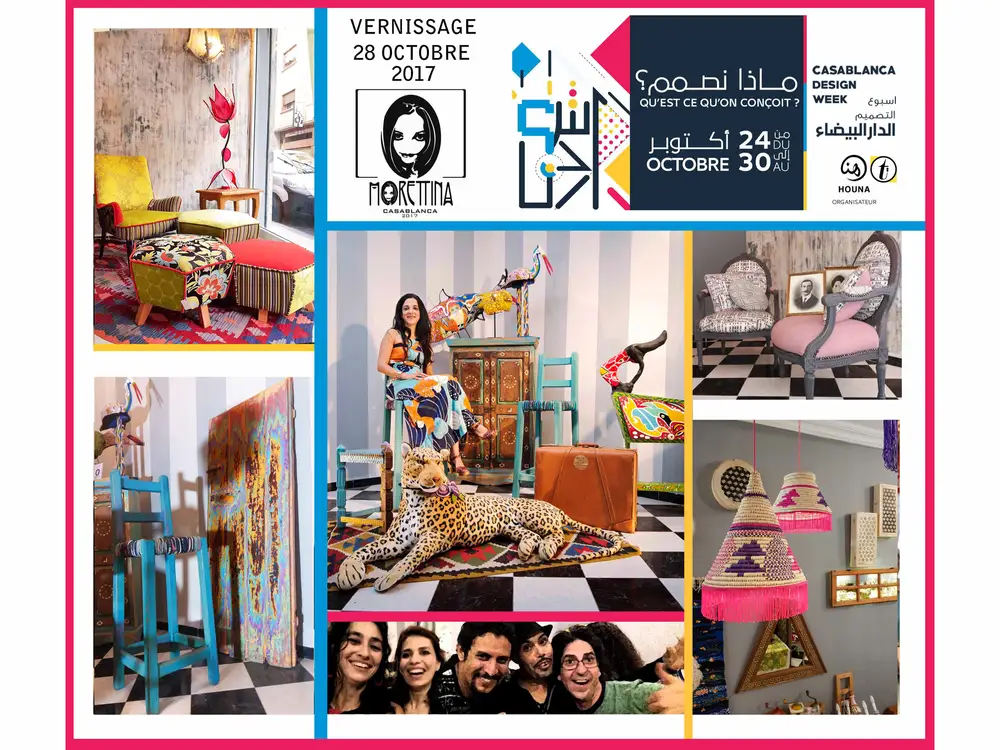 Casablanca Design Week. - MORETTINA DESIGN - Opening in 2017 introducing the Mediterranean Design Inspiration.