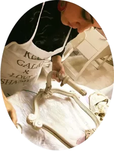 Vintage Furniture Makeover. Silvia Chiabrera architect designer