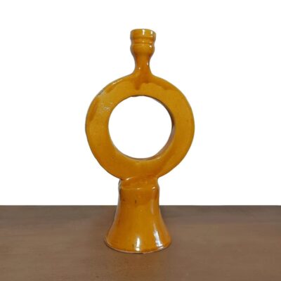 Moroccan Yellow Candlestick - MORETTINA DESIGN