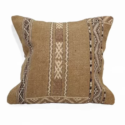 Ethnic Wool Cushion - KASBAH AFRO COLLECTION by MORETTINA DESIGN