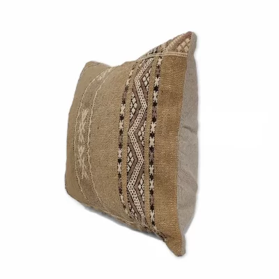 Ethnic Wool Cushion - KASBAH AFRO COLLECTION by MORETTINA DESIGN