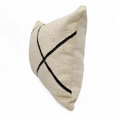 Minimalist Design Wool Cushion - KASBAH AFRO COLLECTION by MORETTINA DESIGN